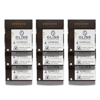 GLISS® Bio No. 4 BK Espresso Monatspaket